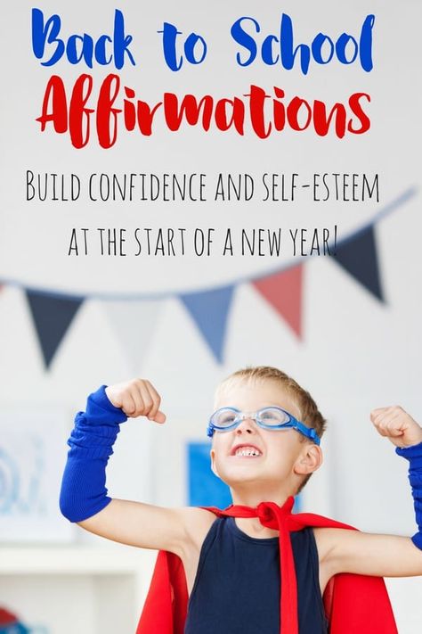 Back To School Affirmations, School Affirmations, Self Confidence Books, Self Esteem Books, Homework Club, Learning Inspiration, Best Books For Teens, Self Esteem Activities, Happy Learning