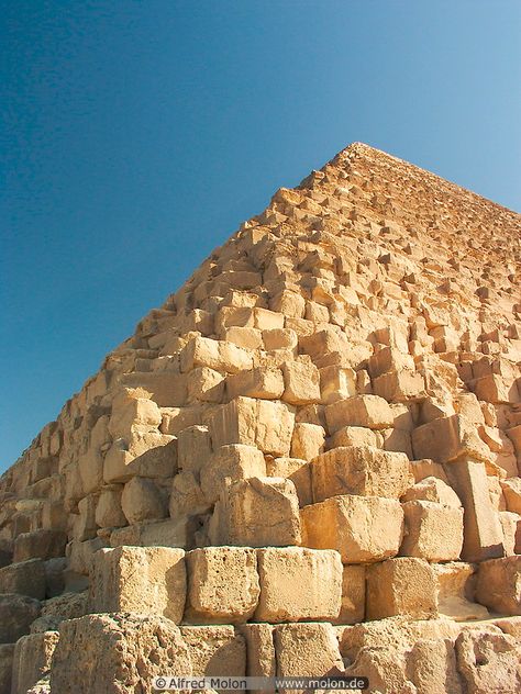 CH.6: Steps of the Great Pyramid The Great Pyramid, Pyramids Egypt, Great Pyramid, Close Up Pictures, Giza, Machu Picchu, Cairo, Pyramid, Mount Rushmore