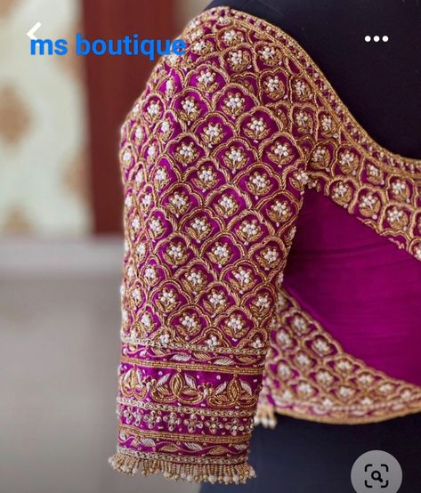 Exclusive Blouse Designs, Dress Designs For Stitching, New Fashion Saree, Long Blouse Designs, Latest Bridal Blouse Designs, Maggam Work Blouse, Blouse Designs Catalogue, Latest Blouse Designs Pattern, Latest Model Blouse Designs