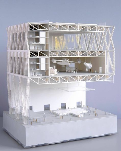 Section Model, Model Architecture, Future Buildings, Architectural Competition, Architectural Model, Architectural Models, Model Maker, Top Architects, Museum Architecture