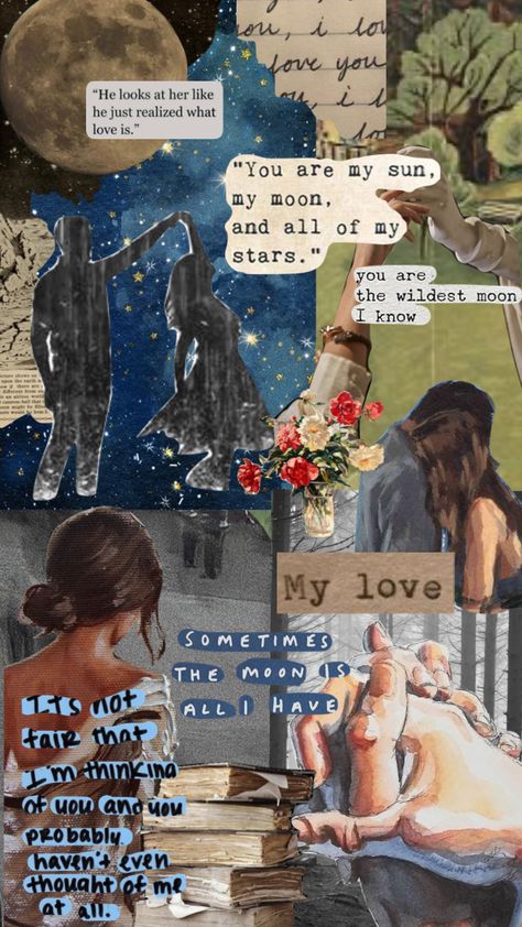 #aesthetic #moodboard #vintage #collage #love Collage With Quotes, Quote Collage, Aesthetic Quote, Love Collage, Wild Moon, Aesthetic Moodboard, Prayer Board, Vintage Collage, Think Of Me