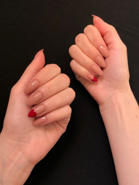 Nails Autumn | Nails Design Ideas | Nails Design Fall | Nails Tutorial | Nails Art | Heart Nails | Heart Nail Designs | Heart Nail Art | Heart Nail Ideas | Nude Nails | Nude Nail Designs | Nude Nails Ideas | Nude Nails With Design | Nude Nail Polish | Nude Nail Art | Red Nails | Red Nail Designs | Red Nails Ideas | Red Nail Art | Nude And Red Nails | Nude And Red Nail Designs | Nails Art Ideas | Valentines Day Nails | Nails 2022 | Nails Inspiration | Fall Nails | Autumn Nails | Valentine’s Day Nude And Red Nail Designs, Nude And Red Nails, Autumn Nails Design Ideas, Nude Nails With Design, Nail Art Red Nails, Nail Designs Heart, Heart Nail Ideas, Res Nails, Nude Nails Ideas