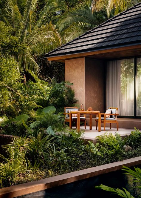 Tropical treehouses and villas form Mexico's One&Only Mandarina hotel Eco Luxury, Mexico Resorts, Tropical House, Puerto Vallarta, Local Design, Luxury Resort, Open Air, One And Only, Outdoor Living Space