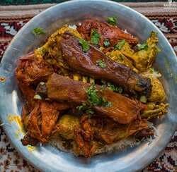 Kashmiri Wazwan, Kashmiri Cuisine, Red Gravy, Iranian Cuisine, Lamb Ribs, Tasty Meatballs, Food Street, Leafy Vegetables, Course Meal