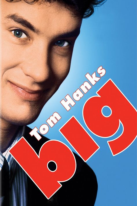 Big  Tom Hanks Big 1988, Tom Hanks Movies, Movies Worth Watching, I Love Cinema, See Movie, Kids' Movies, 80s Movies, Movies And Series, About Time Movie