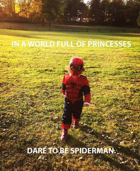 In a World full of Princesses... Dare to be Spiderman!  Elin, 4, superheld! Spider Women, Boyfriend Instagram, Love Songs Playlist, Songs Playlist, Spider Woman, Song Playlist, Verse Quotes, In A World, Girl Quotes