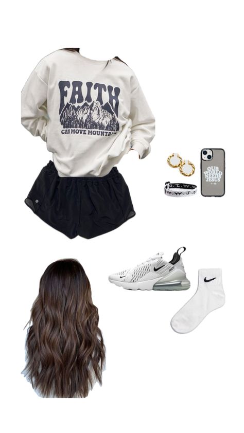 Cute Middle School Outfits, Girly Fits, Soccer Outfits, Outfit Inspo Casual, Cute Lazy Day Outfits, Trendy Outfits For Teens, Cute Outfits For School, Lazy Day Outfits, Cute Preppy Outfits