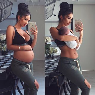 Pregnancy fitness guide out now! Link in bio 💕 34 weeks pregnant vs 2 weeks postpartum.I’ve been receiving some really harsh criticism about my body after giving birth.Every woman’s body is different and will recover at it’s own pace. You can’t compare yourself to others but what you can do is set yourself goals and give your body the attention it deserves. To insinuate that I’ve had any surgeries just two weeks after giving birth is ridiculous and absurd. My body is a result of hard work 34 Weeks Pregnant, Pregnancy Fitness, Fitness Guide, A Pregnant Woman, Mommy Goals, Pumping Moms, Weeks Pregnant, After Birth, Foto Baby