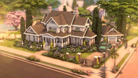 Sims 4 Base Game House Shell, Sims 4 Cas Base Game, Sims 4 Base Game House Download, Sims 4 Base Game House Ideas, Sims 4 Family Mansion, Sims 4 Base Game Builds, Sims 4 Gallery Lots, Sims 4 Base Game, Sims 4 Base Game House