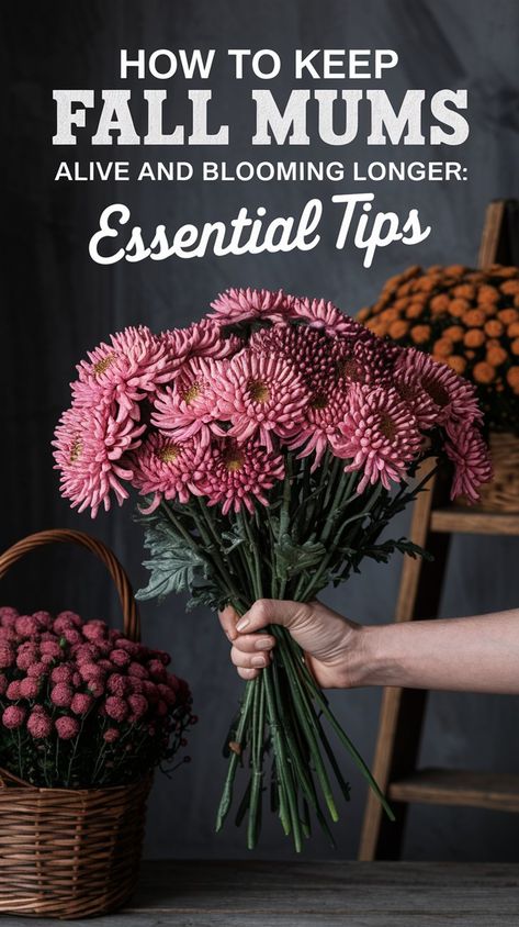 How to Keep Fall Mums Alive and Blooming Longer Mum Arrangements Fall Porch, Mum Arrangements, Fall Gardens, Colorful Centerpieces, Fall Mums, Flower Garden Design, Spring Set, Hardy Perennials, Fall Porch