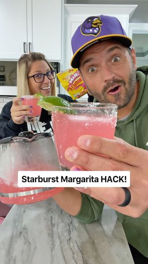 2M views · 38K reactions | Trying the Starburst Margarita Coffee Maker Hack! | Margarita, coffeemaker | Making a Margarita in a Coffee Maker! 🤯😵‍💫 Wait til you see how this turns out.. | By Team Balmert | Oh. So, I've been seeing people use tequila, Starburst, and a coffee maker to make the perfect margarita. Yeah, I went and I bought a brand-new coffee maker strictly for this experiment because I didn't want to get drunk on our morning coffee every time we were to use our normal coffee maker. That would be a bad idea. Or that could be a really great idea. Wasted away again in Margaritaville. Break a pot. Oh, yes. Go ahead. So, the first step is we gotta add our Starburst into our coffee filter pot thing. Yes. Oh, Whoa. Was that supposed to do all of them? God, this is what they do in t Starburst Margarita, Team Balmert, The Perfect Margarita, Perfect Margarita, Get Drunk, Bad Idea, Coffee Filter, A Bad, First Step