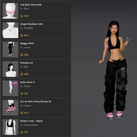 Imvu Outfits Ideas Baddie, Imvu Body, Imvu Avi Ideas, Imvu Clothes, Imvu Fits, Imvu Avi, Imvu Outfits, Imvu Outfits Ideas Cute, Bratz Inspired Outfits