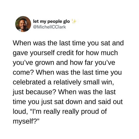 I'm really really proud of myself 🤗🙌🏿 #celebrate #smallwins #fridaythoughts #happyfriday #tgif #positivityforyourtimeline ***Click the link in my profile to explore and shop quality thrifted clothing, shoes, books, and more on my reselling platforms*** Im Proud Of Myself Quotes, Proud Of Myself Quotes, Myself Quotes, Thrifted Clothing, Understanding Quotes, Proud Of Myself, Proud Of Me, Tgif, My Profile