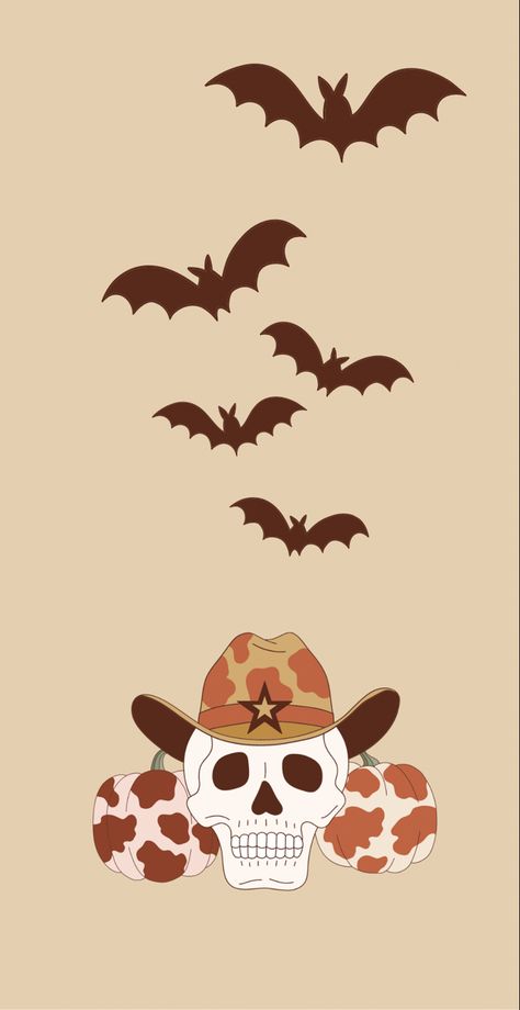 Western Fall Iphone Wallpaper, Halloween Country Wallpaper, Cowboy Halloween Aesthetic, Western Spooky Wallpaper, Western Halloween Wallpaper Iphone, Halloween Western Wallpaper, Fall Country Wallpaper, Country Halloween Wallpaper, Fall Western Wallpaper