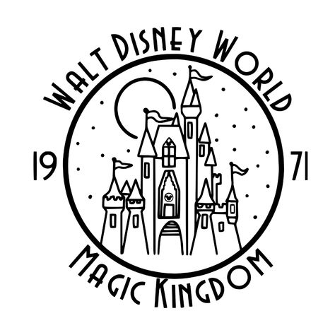 Disney SVG Disney Decals For Shirts, Dad Disney Shirts, Magic Kingdom Svg, Disney World Svg, Disney Castle Svg, Disney Svg Free, Mickey Shirts, Disney Cricut, Disney World Castle