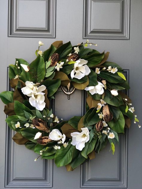 Cotton wreath diy