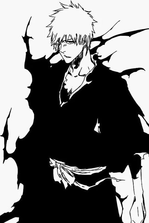 Ichigo Kurosaki Manga, Bleach Reference, Luffy Naruto, Bleach Aizen, Ichigo Manga, Bleach Drawing, Tite Kubo, Bleach Anime Ichigo, Bleach Anime Art