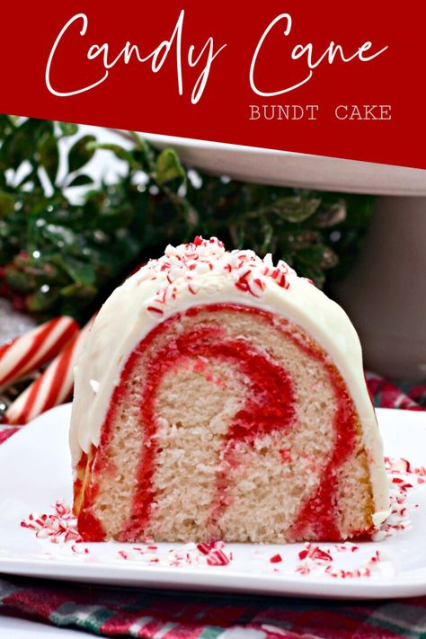 Peppermint Desserts Christmas, Christmas Cake Roll, Holiday Cake Recipes, Peppermint Dessert, Easy Bundt Cake, Peppermint Cake, Christmas Peppermint, Homemade Frosting, Chocolate Bundt Cake