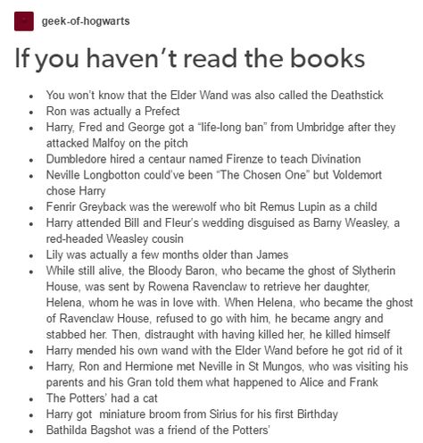 Yes, if you had reading the books you would now that the Harry Potter Fans who only have seen the movies Peeves Harry Potter, Hp Facts, Harry Potter Books Facts, Elder Wand, Yer A Wizard Harry, Amazing Person, Harry Potter Pin, Potter Facts, Harry Potter Facts