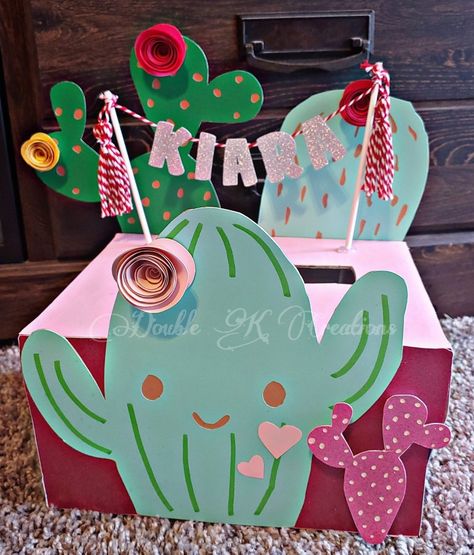 Cowgirl Valentine Box Ideas, Cactus Valentine Box Ideas, Girly Valentines Day Boxes, Valentines Day Boxes For School For Girl Easy, Cactus Valentines Day Boxes, Mushroom Valentines Boxes, Taco Valentine Box Ideas, Squishmallow Valentine Box Ideas, Valentines Card Box Ideas