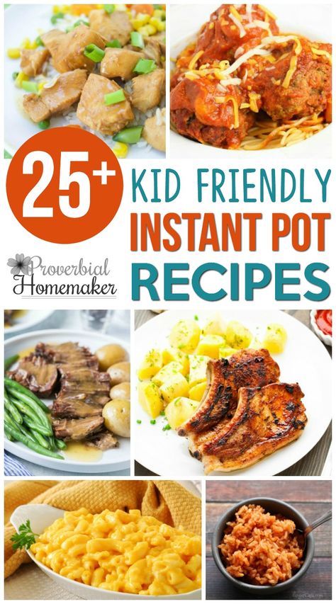 Want a win for dinner tonight? Save time while making the kids happy with these kid friendly Instant Pot Recipes! Kid Friendly Instant Pot Recipes, Cooking With Kids Easy, Kid Friendly Meals Dinner, Meal Rotation, Kids Recipe, Electric Pressure Cooker Recipes, Multi Cooker, Kids Cooking Recipes, Pot Recipes Easy