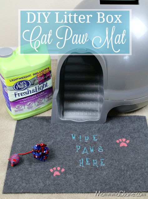 Litter Box Mat, Diy Litter Box, Cat Litter Box Mats, Diy Cat Bed, Pet Food Container, Diy Cat Litter, Diy Dog Food, Dog Food Container, Cat House Diy