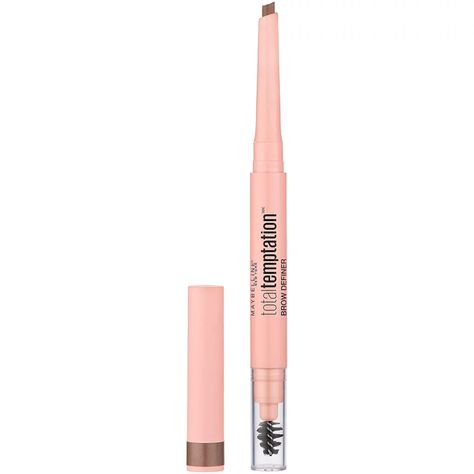 Maybelline Eyebrow Pencil, Makeup Essentials For Beginners, Maybelline Eyebrow, Korean Eyebrows, Eyebrow Hacks, Filling In Eyebrows, Fill In Brows, Maybelline Makeup, Waterproof Eyebrow