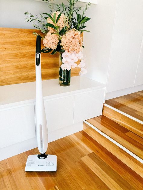 An 100% honest, unbiased review of the HIZERO All-in-One Cordless Floor Cleaner - it vacuums, mops and dries in one go. Here's what you need to know. Liquid Waste, Solid Waste, Up Dog, Sparkling Clean, Stick Vacuum, Dogs And Kids, Classic Chic, Cleaning Routine, Vacuums