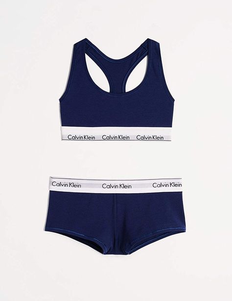 Calvin Klein Set, Calvin Klein Outfits, Calvin Klein Bralette, Cotton Bralette, Pieces Of Clothing, Longline Bra, Calvin Klein Women, Calvin Klein Woman, Comfy Outfits