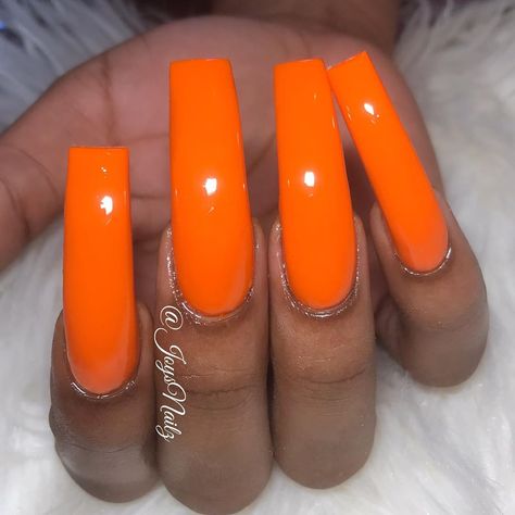 Orange Pink Nails, Drippy Nails, Wild Nails, Cute Fall Nail Designs, The Color Orange, Classy Acrylic, Curved Nails, Cute Nails For Fall, Classy Acrylic Nails