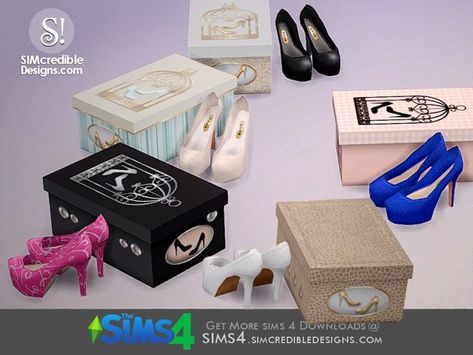 Objetos The Sims 4 Shoe Clutter, Sims 4 Cc Shoe Boxes, Sims Resource Clutter, Sims 4 Cc Shoes Decoration, Sims 4 Cc Clutter Sims Resource, The Sims 4 Cc Shoes Decor, Sims 4 Decor Shoes, Sims 4 Shoe Decor, Sims 4 Cc Shoe Clutter