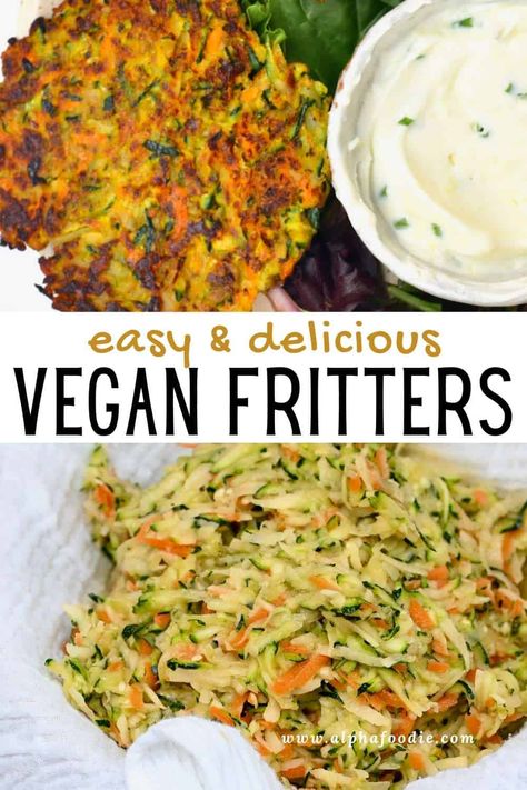 These crispy vegetable fritters use a chickpea flour base with mixed vegetables for delicious high-protein, gluten-free, dairy-free, egg-free vegetable pancakes/fritters! Serve as an appetizer, side, or snack for a delicious veggie-packed treat! Vegan Fritters, Greek Vegetables, Chickpea Flour Recipes, Pea Fritters, Vegetable Fritters, Veggie Fritters, Vegetable Pancakes, Veggie Patties, Breakfast Vegetables