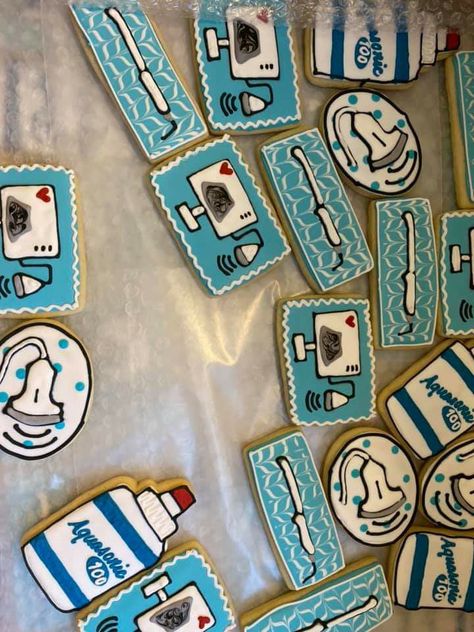 Ultrasound Cake Graduation, Ultrasound Cookies Decorated, Sonography Student Graduation Pictures, Ultrasound Tech Graduation Party, Sonography Graduation Party, Ultrasound Graduation Party, Ultrasound Cookies, Dms Student, Sonography Student Graduation