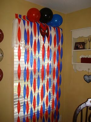 Spiderman Birthday Party Decorations, Spiderman Decorations, Marvel Birthday Party, Spiderman Theme, Spiderman Birthday Party, Spiderman Party, Avengers Birthday, Mens Birthday Party, Superhero Birthday Party