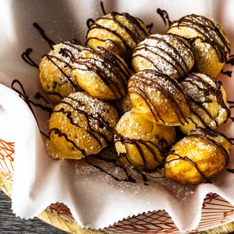 [Homemade] Nutella and Peanutbutter filled pancake balls Nutella Balls, Pancake Nutella, Pancake Balls, Nutella Pancakes, Homemade Nutella, Recipe Example, Food Rules, Vegetarian Keto, Balls Recipe