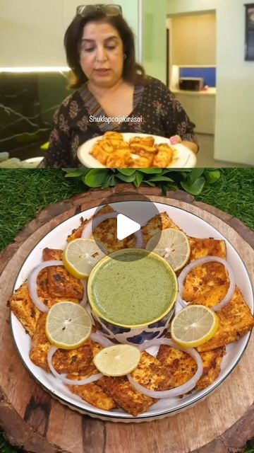 Pooja Shukla on Instagram: "Farah Khan's Favourite Paneer Tikka Recipe 😍 

#paneertikka #paneerrecipes #reels #instareels" Paneer Frankie Recipe, Paneer Frankie, Paneer Tikka Recipe, Frankie Recipe, Tikka Recipe, Paneer Tikka, Salty Snacks, Paneer, Appetizer