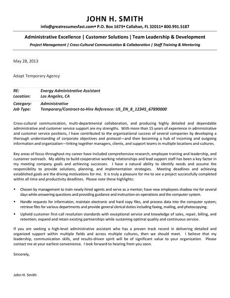 Administrative Assistant Cover Letter - How to draft an administrative Assistant Cover Letter? Download this Administrative Assistant Cover Letter template now! Customer Service Cover Letter, Administrative Assistant Cover Letter, Email Cover Letter, Job Application Cover Letter, Cross Cultural Communication, Administrative Assistant Resume, Application Cover Letter, Cover Letter Examples, Best Cover Letter