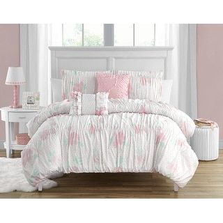 Textured Comforter, Pink Comforter Sets, Full Comforter Sets, Pink Comforter, Floral Comforter Sets, Comforter Bedding, Twin Comforter Sets, Affordable Bedding, Floral Comforter