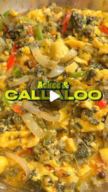 Maxwell | 🏴󠁧󠁢󠁥󠁮󠁧󠁿🇯🇲 on Instagram: "Ackee & Callaloo; the easiest recipe ever! 🤩  All full recipes can be found at maxillicious(dot)com or click the link in my bio 🔥  #vegan #vegetarian #veganfood #healthy #jamaica #jamaicanfood #jamaican" Callaloo Recipe, Jamaican Food, Full Recipes, Nutritious Diet, Exotic Food, Jamaican Recipes, Tasty Bites, Vegan Vegetarian, Jamaica