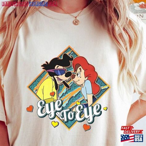 Goofy Movie Powerline, A Goofy Movie, 90s Disney, Retro Disney, Goofy Movie, Disney World Shirts, Shirt Making, Disney Fashion, Tshirt Ideas