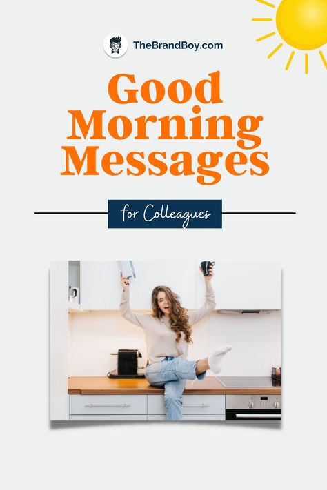 While each of us has our own ritual in the morning, but taking a time to acknowledge and greet your colleagues with a good morning text is one good gesture. #Messages #Wishes #Business #GoodMorningColleagues Best Good Morning Messages, Good Morning Text, Good Morning Massage, Morning Texts, Good Morning Texts, Whatsapp Message, Good Morning Messages, Morning Wish, Morning Messages