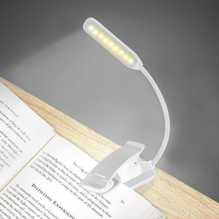 Exgreem 9 LED USB Rechargeable Reading Light Equipped with 9 upgraded LED to deliver more uniform luminance than normal LED. Featuring 3 color temperatures(6000K eye-caring light)The smart touch dimmer helps you get the right brightness quickly.protecting your eyes from shining hurt and radiationPerfect choice for bookworms, kids or students.our reading book lighy is Easy to switch, satisfying your different light demands in daily life.Built in rechargeable Built-in 600mAh Rechargeable Battery a Book Lights For Reading, Book Light Clip, Pink Camera, Usb Lamp, Book Lamp, Led Reading Light, Bed Lamp, Book Light, House Apartment