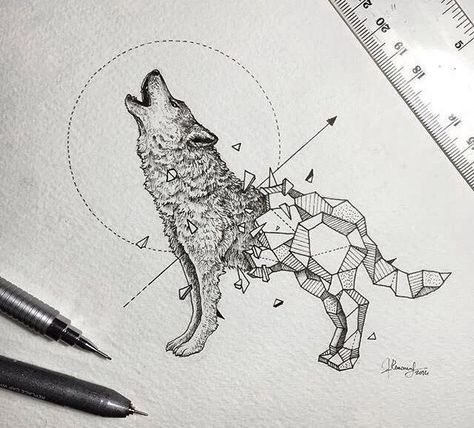 art картинка в We Heart It Tato Flash, Fake Tattos, Geometric Wolf, Geometric Bear, Drawing Hands, True Tattoo, Arrow Tattoos, Temporary Tattoo Designs, Wolf Tattoos