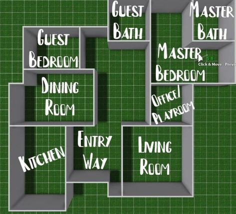 Free Layouts Bloxburg, Bloxburg House Layouts 1 Story 2 Bedroom, Free Bloxburg House Layouts, Bloc Burg House Ideas Layout, Bloxburg Free Space Ideas, Sims 4 Empty Space Ideas, How To Fill Empty Space In Bloxburg, Empty Space Ideas Bloxburg, Bloxburg Ideas For Empty Space