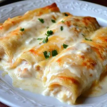 Recipe For Chicken Enchiladas, Sourcream Chicken Enchiladas, Chicken Enchiladas With Sour Cream, White Sauce Enchiladas, Soft Tortillas, Sour Cream Enchiladas, Group Recipes, White Chicken Enchiladas, Creamy Chicken Enchiladas