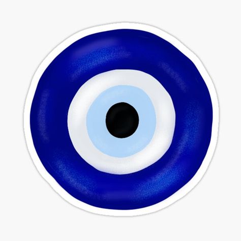 Blue Eye Sticker, Pictures For Stickers, Stickers For Hydro Flask, Logo Design Sticker, Stickers Bonitos, Laptop Stickers Aesthetic, Computer Stickers, Stickers Cool, Sticker Design Inspiration