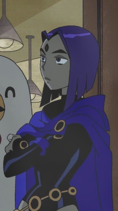 Raven Wallpaper Titans, Raven Teen Titan Icon, Raven Halloween Costume, Raven Pfp, Raven Wallpaper, Old Teen Titans, Raven Tt, Raven Comics, Raven Teen Titans Go