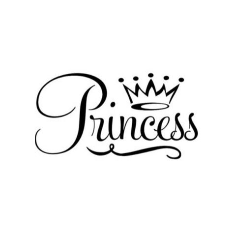 Wall Decals Girls Room, Princess Logo, Princess Tattoo, Vinyl Wall Art Decals, Luxurious Bed, Name Wall Decals, Henna Tattoos, Bed Linens, Princess Crown