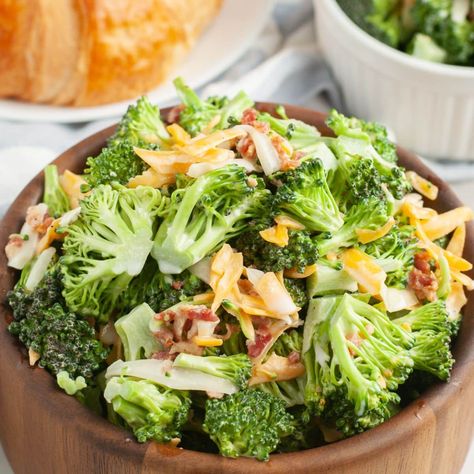 Copycat Chicken Salad Chick Broccoli Salad Chicken Salad Chick Broccoli Recipe, Chicken Salad Chick Broccoli Salad, Copycat Chicken Salad Chick, Copycat Chicken Salad, Chicken Salad Chick, Crunchy Broccoli, Tuna Steak Recipes, Picnic Potluck, Cheese Broccoli