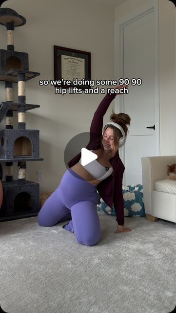 Katrina McKenna on Instagram: "Is it a bird or a plane? No it’s my baby flyin out of me so here’s a relaxing birth prep workout you can do at HOME🏡  No unfortunately that is not how labor goes lmao but what we can do is make sure we incorporate movements that help support our baby’s position and help open up each level of the pelvis so baby can more easily navigate through-we want these movements to be accessible for our body during labor which is why we prioritize them during pregnancy!  I have LOVEDD putting out pregnancy workouts for you all-it is so important for me to make you feel empowered within movement during this time as it’s so beneficial for your mental + physical health and your baby. To celebrate the end of this era as I’m 38 weeks (wtf😅) I currently am running the biggest Katrina Mckenna, Birth Prep, Pregnancy Workouts, Puppy Pose, Full Workout, Feel Empowered, Hip Lifts, Baby Prep, Home Birth